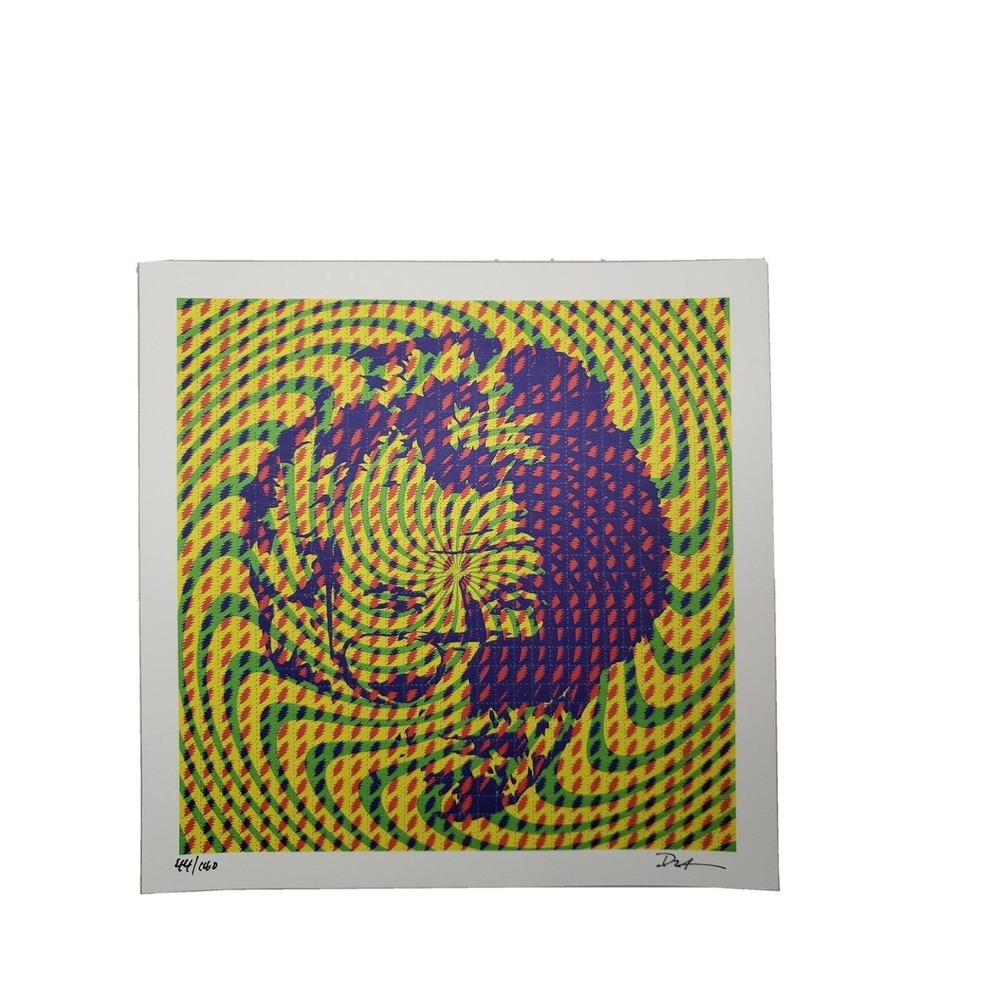Derek Hatfield "Jerry" Blotter Art signed & numbered‎ limited edition fine art